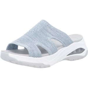 Rieker - W3150 - Damesslippers - Blauw - Veganistisch - Machinewasbaar