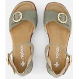 Rieker - Sandalen - Groen - Synthetisch - Dames