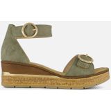 Rieker - Sandalen - Groen - Synthetisch - Dames