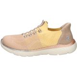 OTTO RIEKER Sport Slip-on Sneakers - Lichtpink/geel - Memosoft Binnenzool