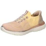 OTTO RIEKER Sport Slip-on Sneakers - Lichtpink/geel - Memosoft Binnenzool
