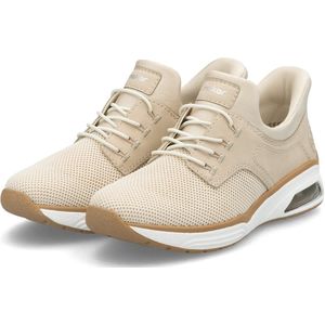 Rieker - Dames - Veterschoenen - Beige - Leer