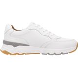 Rieker - Sneaker - Wit - Lederen - Veter Sluiting - Uitneembaar Voetbed