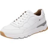 Rieker - Sneaker - Wit - Lederen - Veter Sluiting - Uitneembaar Voetbed