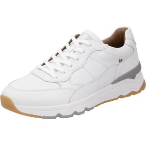 Rieker - Sneaker - Wit - Lederen - Veter Sluiting - Uitneembaar Voetbed