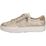 Rieker - L5903 - Veterschoenen - Goud - Rits- en Vetersluiting