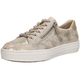 Rieker - L5903 - Veterschoenen - Goud - Rits- en Vetersluiting