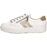 Rieker Lage Sneakers - Dames - Comfortabel Leer en Imitatieleer