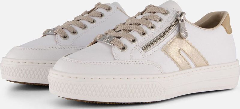 Rieker Lage Sneakers - Dames - Comfortabel Leer en Imitatieleer