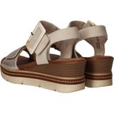 Remonte - Sandalen - Beige - Kunstleer - Klittenbandsluiting