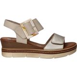 Remonte - Sandalen - Beige - Kunstleer - Klittenbandsluiting