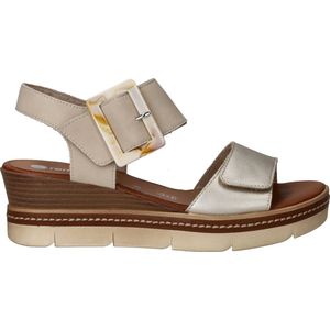 Remonte - Sandalen - Beige - Comfortabele Plateau Zool