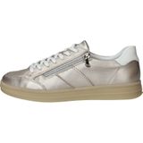 Remonte - Sneakers - Goud - Leer - Sportieve Metallic Gouden Sneakers