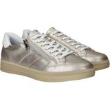 Remonte - Sneakers - Goud - Leer - Sportieve Metallic Gouden Sneakers
