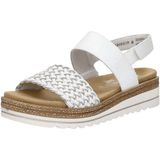 Remonte - Sandalen Plat - Wit - Kunstleer