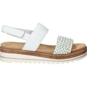 Remonte - Sandalen Plat - Wit - Kunstleer