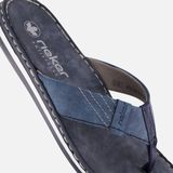 Rieker - 21043 - Teenslippers - Groen - Comfortabele Breedte