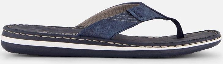 Rieker - 21043 - Teenslippers - Groen - Comfortabele Breedte