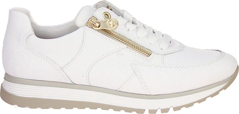 Rieker - 49010-80 - Sneakers - Wit - Leer