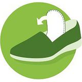 Remonte - Sneakers - Wit/Zwart - Veterschoen - Gepolsterde Schacht