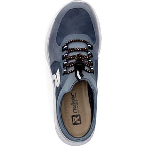 Profielzolen - Vetering - Sneakers - Zwart - Kunststof