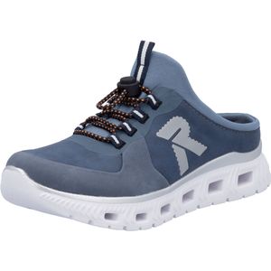 RIEKER Sport Clog, Schlupfschuh, Sabot, Sneaker mit aufgesetztem Schnellverschluss