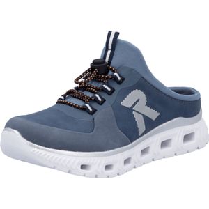 RIEKER Sport Clog, Schlupfschuh, Sabot, Sneaker mit aufgesetztem Schnellverschluss