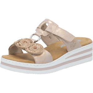 Rieker - Dames Sandalen - Veelkleurig - Comfortabel Ontwerp