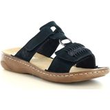 Rieker - V2839 - Slipper - Zwart - Cambrelle - Comfortabel en Lichtgewicht