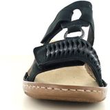 Rieker - V2839 - Slipper - Zwart - Cambrelle - Comfortabel en Lichtgewicht