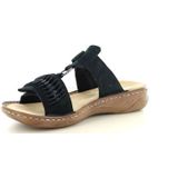 Rieker - V2839 - Slipper - Zwart - Cambrelle - Comfortabel en Lichtgewicht