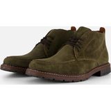 Rieker Veterschoenen - Groen Suede