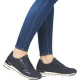 Remonte -Dames - blauw donker - sneakers