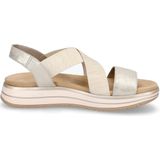 Remonte - D1J50 - Sandalen - Schelp Beige Goud - Echt Leer - Light-PU-zool