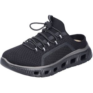 OTTO RIEKER Sport Clogs - Zwart - Outdoormode - Plateau - MemoSoft-uitrusting