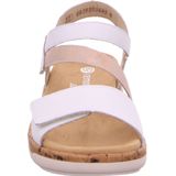 Remonte - Dames - Schoenen - Wit - Leer - Comfortabele Sandaal