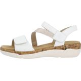 Remonte - Dames - Schoenen - Wit - Leer - Comfortabele Sandaal