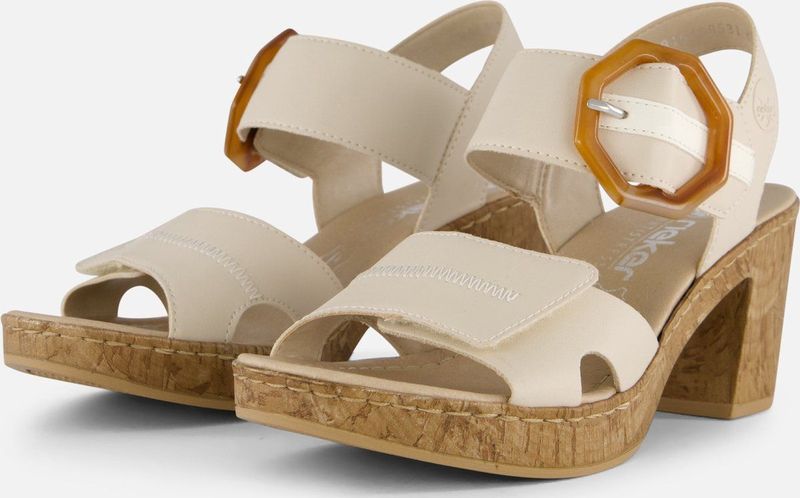 Rieker Sandalen beige Synthetisch - Dames