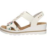 Rieker Sandalen Hak Sandalen Hak - wit