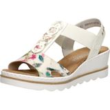 Rieker Sandalen Hak Sandalen Hak - wit