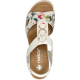 Rieker Sandalen Hak Sandalen Hak - wit