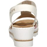 Rieker Sandalen Hak Sandalen Hak - wit
