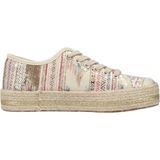 Rieker dames sneaker - Beige multi