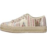 Rieker dames sneaker - Beige multi