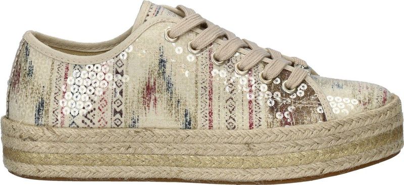 Rieker dames sneaker - Beige multi