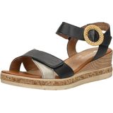 Remonte Sandalen Plat Sandalen Plat - zwart