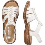 Rieker Dames Sandaal - 62809-60 Offwhite