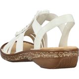 Rieker Dames Sandaal - 62809-60 Offwhite