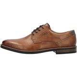 Rieker - Veterschoenen - Cognac - Leer - Voetwijdte G1/2