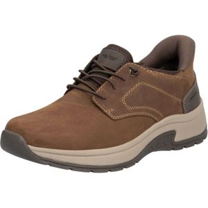 Rieker - Instappers - Bruin - Elastische Sluiting - Uitneembaar Voetbed